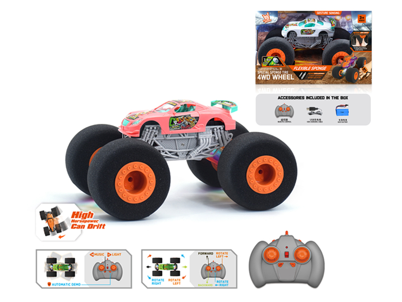 1:16 R/C Wind Fire Wheel Sponge Wheel Car