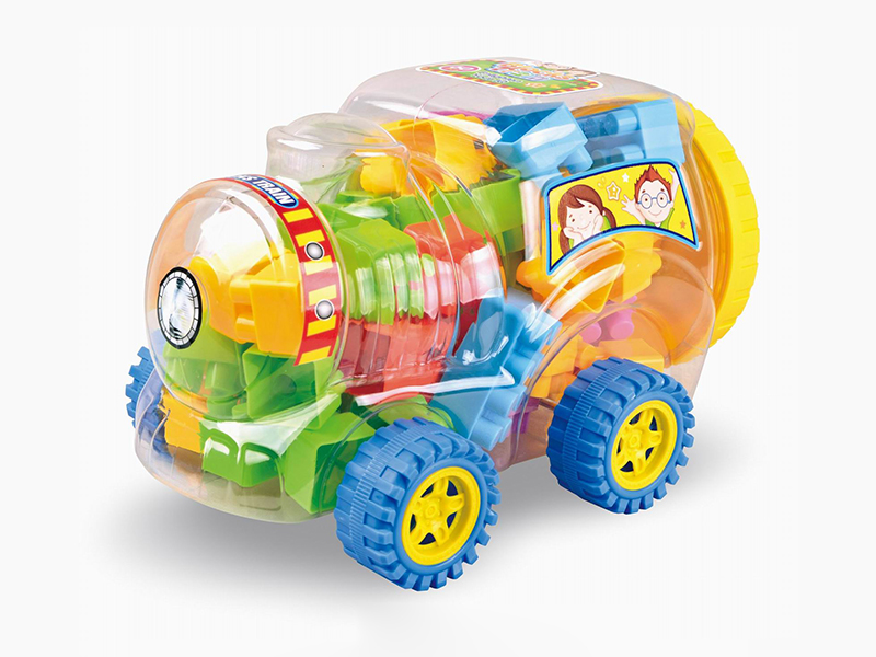 Train Can Packing Building Blocks 60PCS