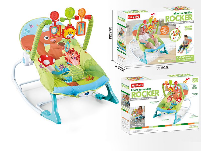 Baby Bouncer(Multi-Angle Regulation, Vibration, Music)