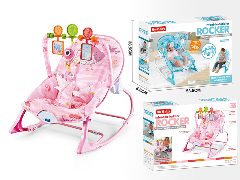Baby Bouncer(Multi-Angle Regulation, Vibration, Music)