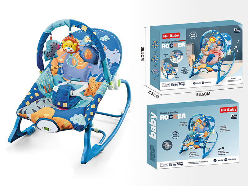 Baby Bouncer(Multi-Angle Regulation, Vibration, Music)