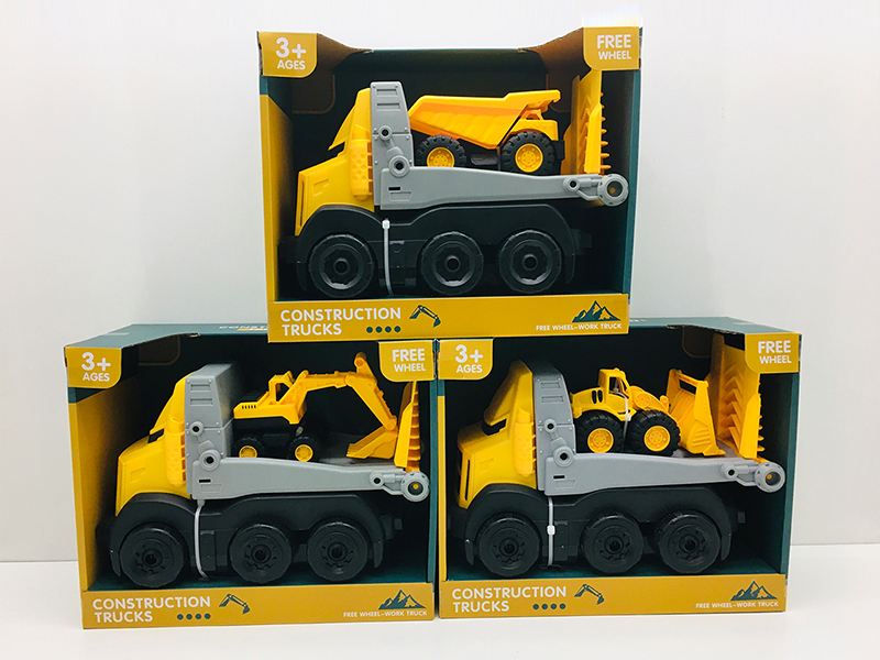 2-In-1 Slide Engineering Vehicle