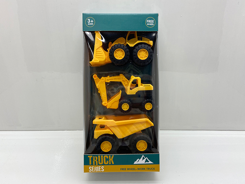 3PCS Slide Engineering Vehicle