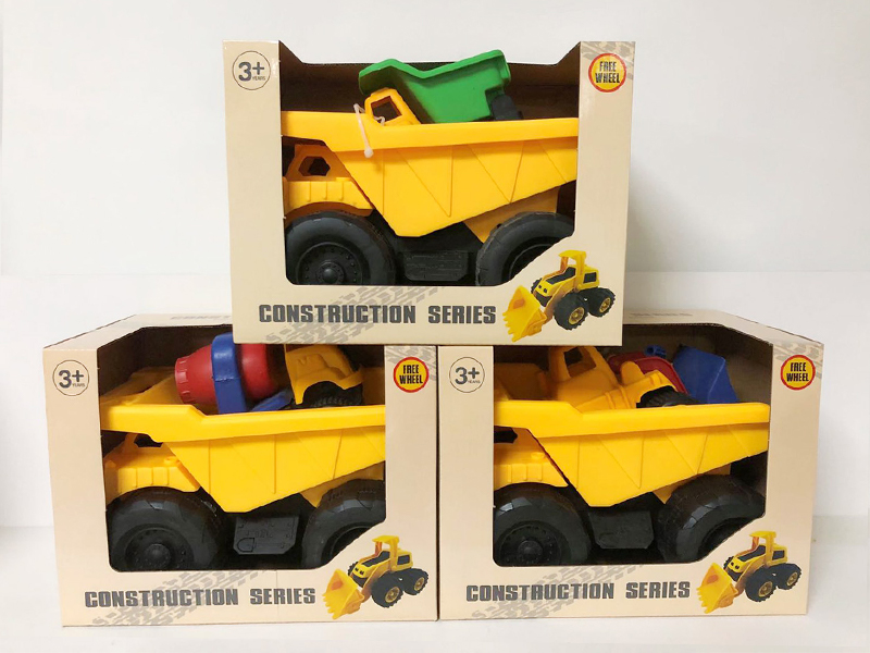 2-In-1 Slide Engineering Vehicle