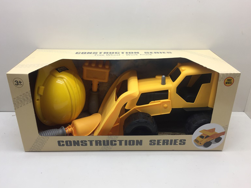 Slide Engineering Vehicle With Hat And Tools