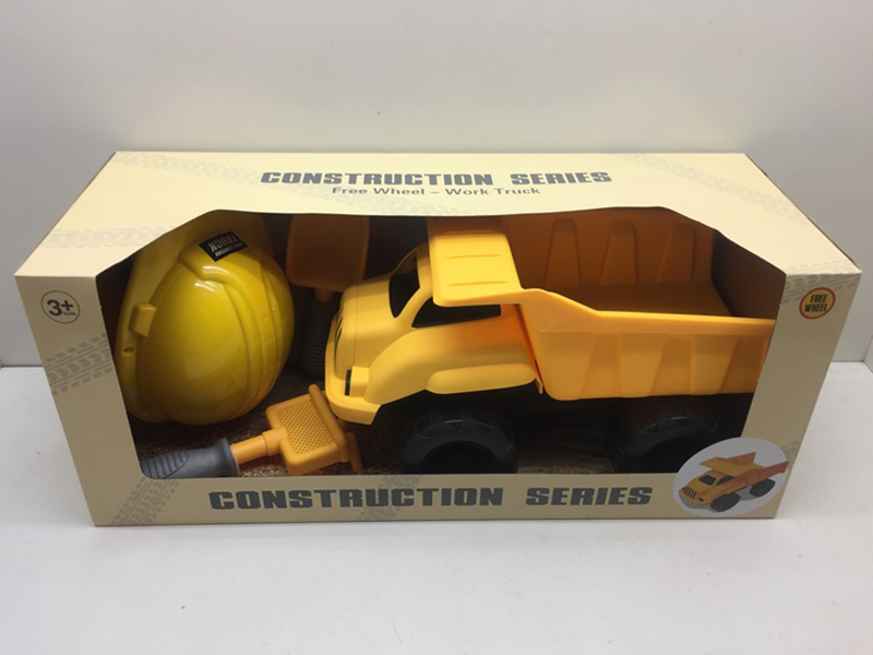 Slide Engineering Vehicle With Hat And Tools