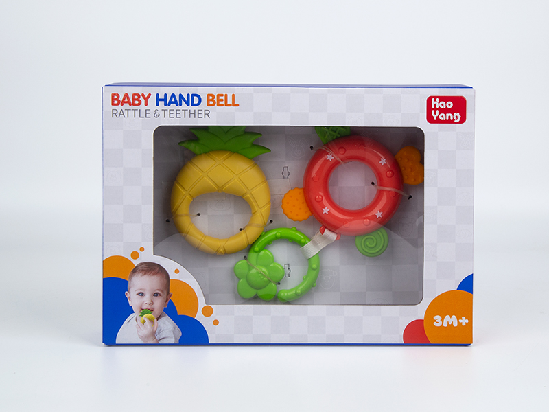 Baby Teether Rattle Set 2PCS