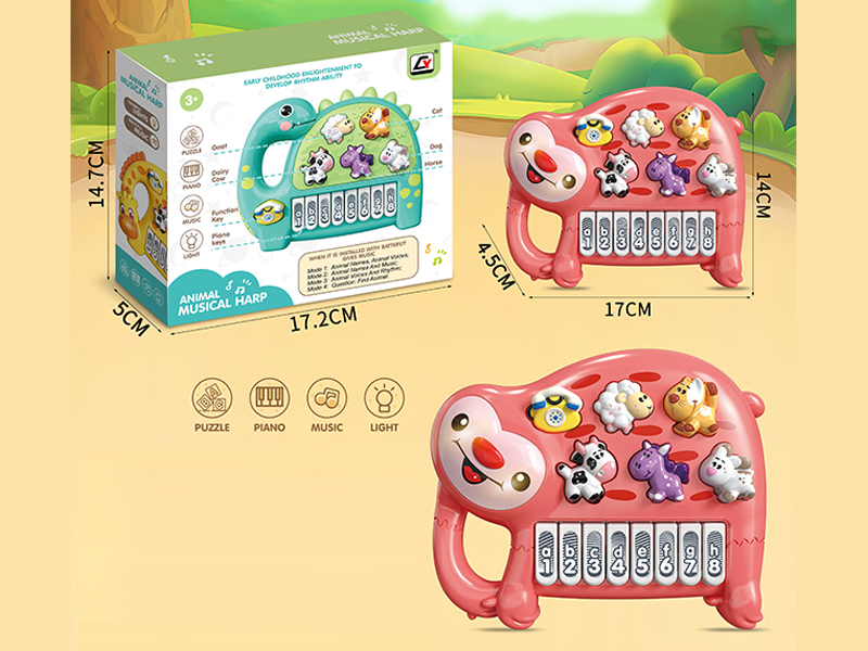 Cartoon Electronic Organ Toy