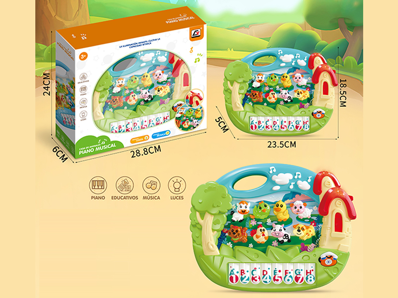 Cartoon Electronic Organ Toy