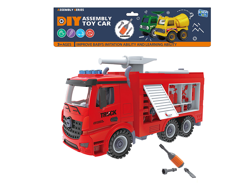 DIY Simulated Fire Engine