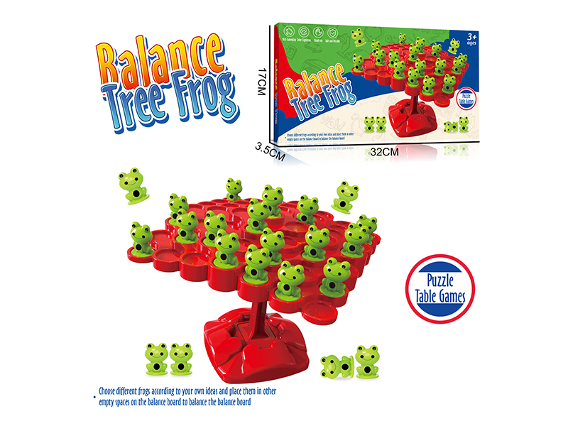 Frog Balance Tree Game Toy