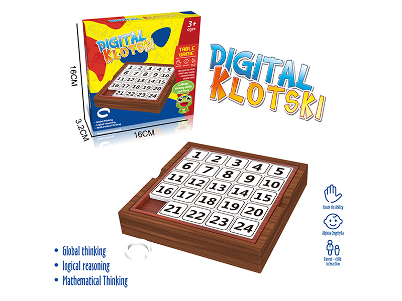 Digital Huarong Plate Toy