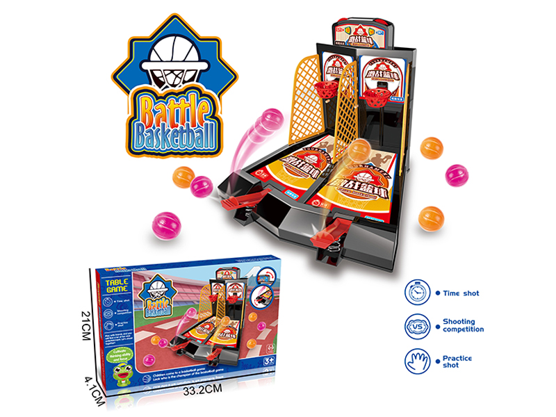 Double Finger Catapult Basketball Toy