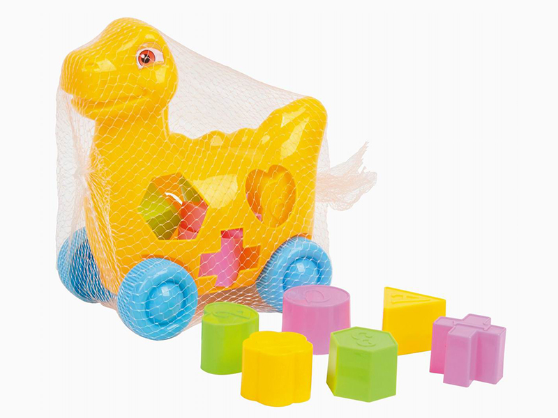 Friction Building Block Dinosaur 6pcs