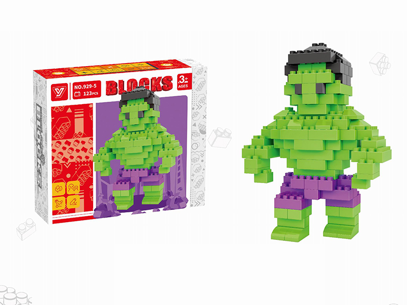 The Hulk Building Blocks 123pcs