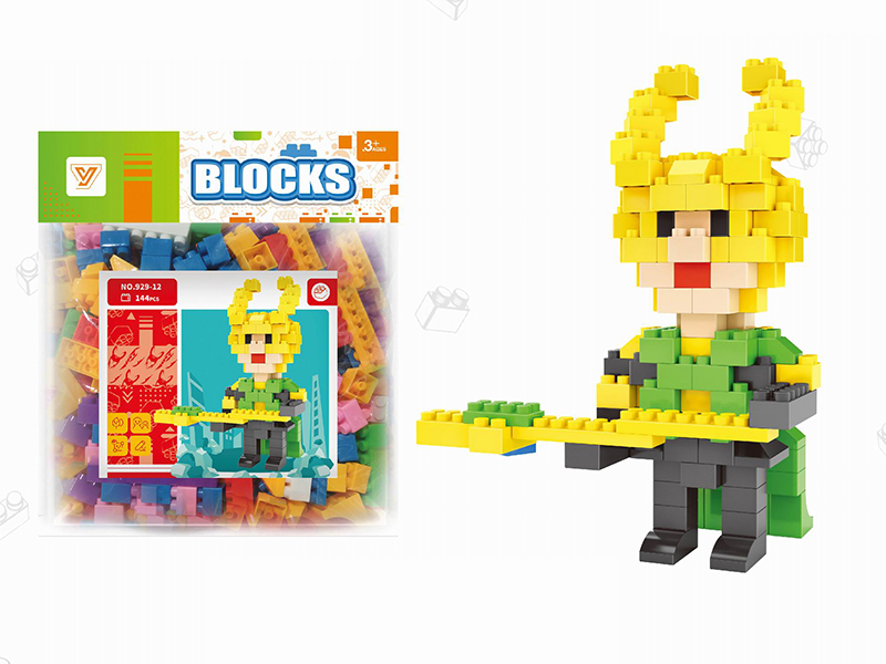 Avengers Assemble Loki Building Blocks 144pcs