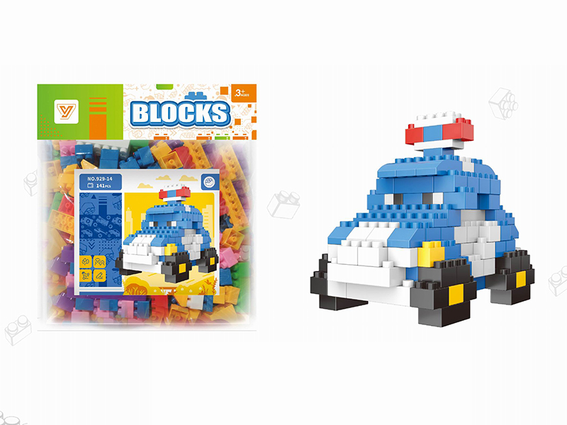 Police Car Poli Building Blocks 141pcs