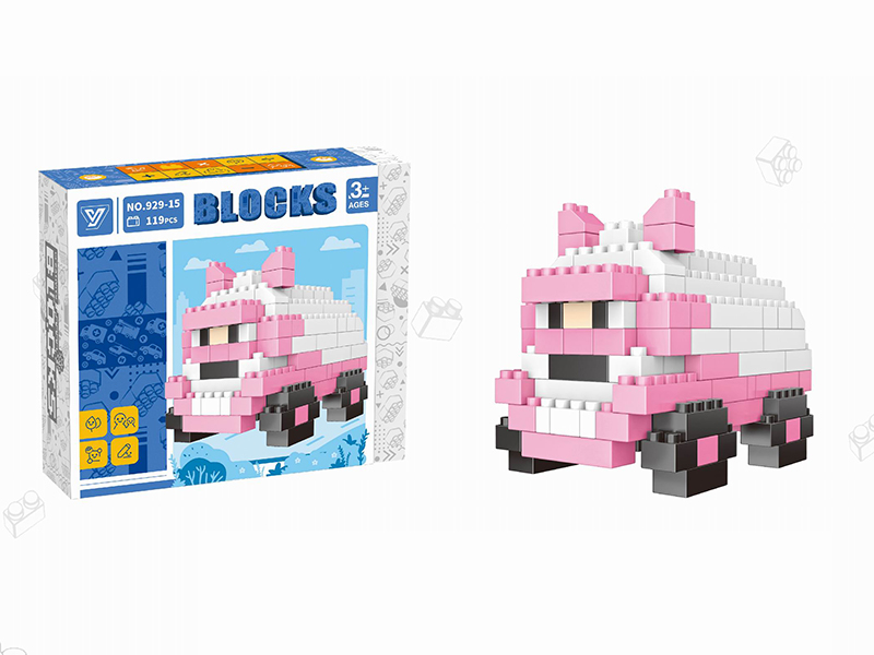 Ambulance Amber Building Blocks 119pcs