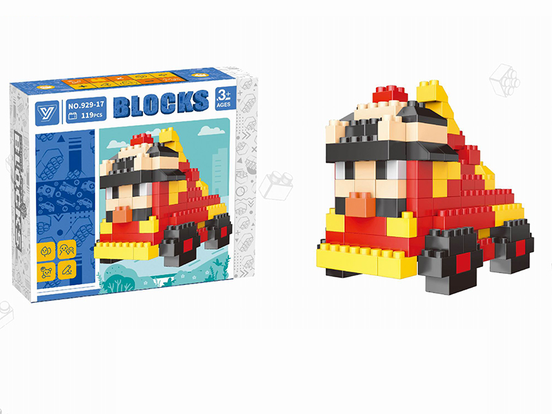 Fire Engine Roy Building Blocks 119pcs