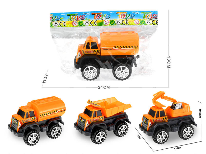 Pull Back Engineering Truck