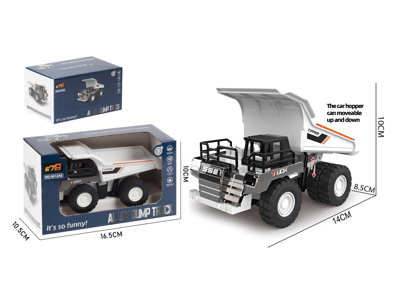 Alloy Simulation Friction Dump Truck