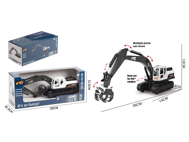 Alloy Simulation Friction Wood Truck