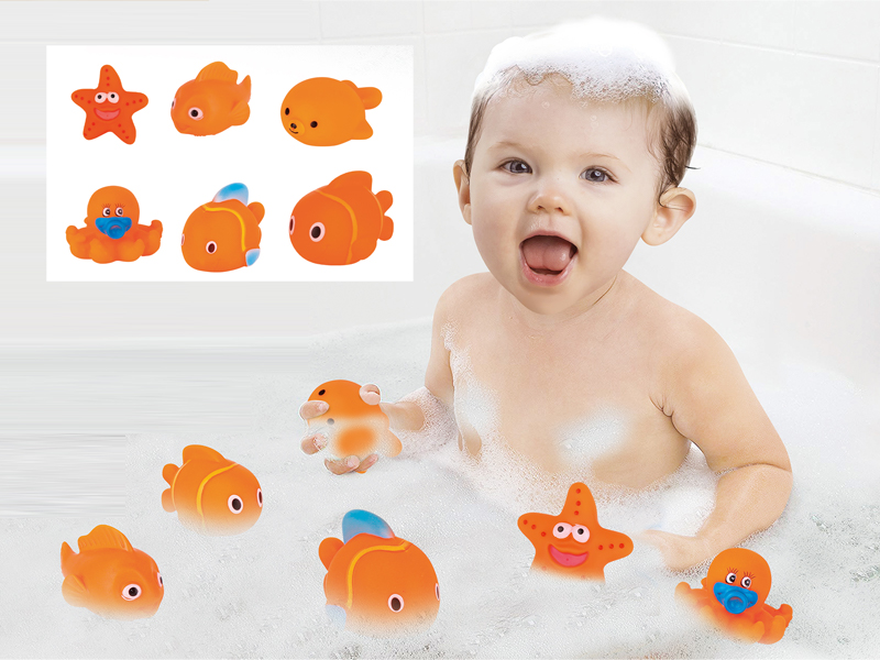 Vinyl Fish 6PCS