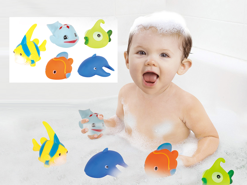 Vinyl Fish 5PCS