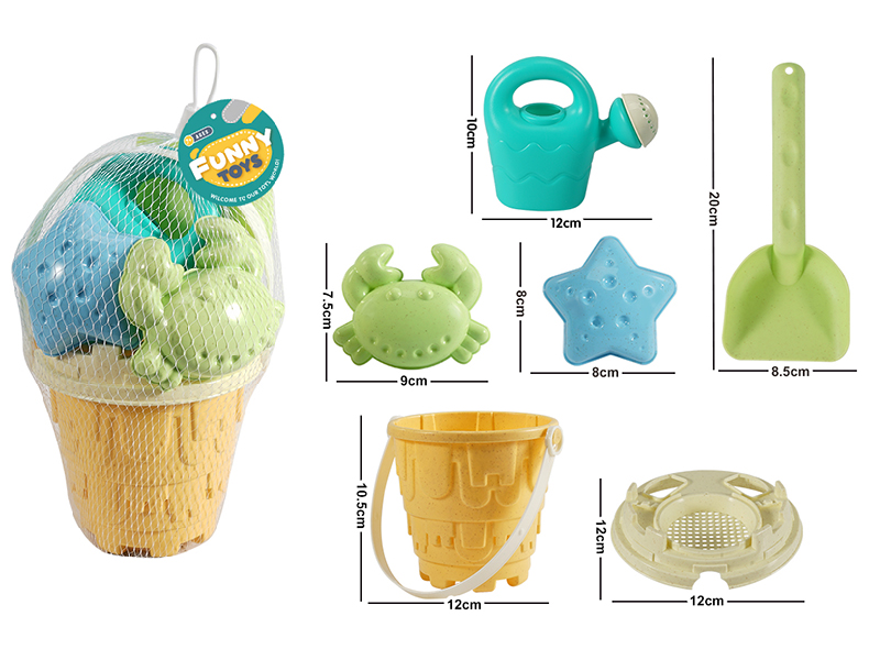 6pcs Beach Toys