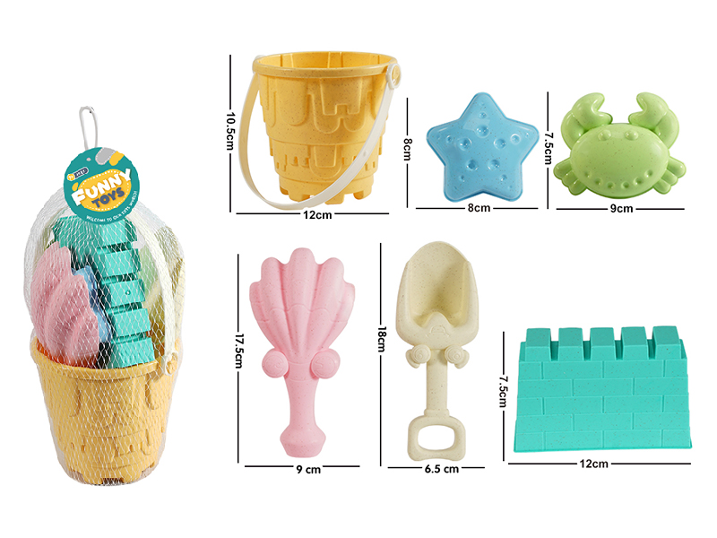 6pcs Beach Toys