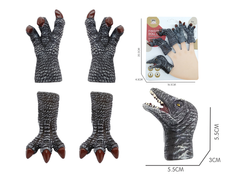 Dinosaur Feet Hand Set