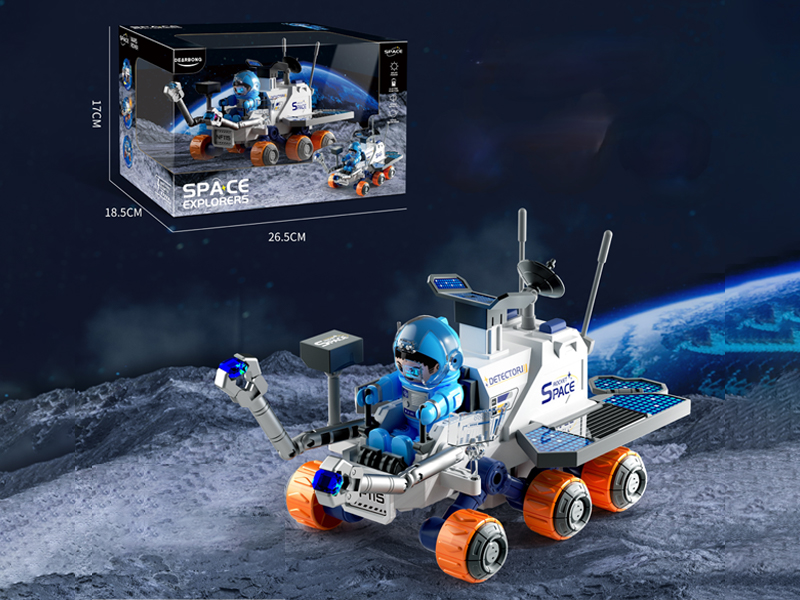 Slide Solar Powered Spacecraft