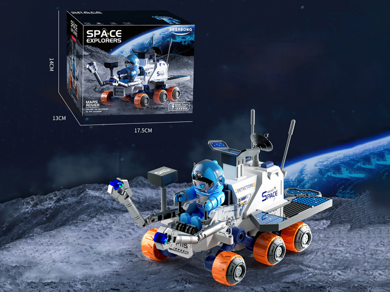 Slide Solar Powered Spacecraft