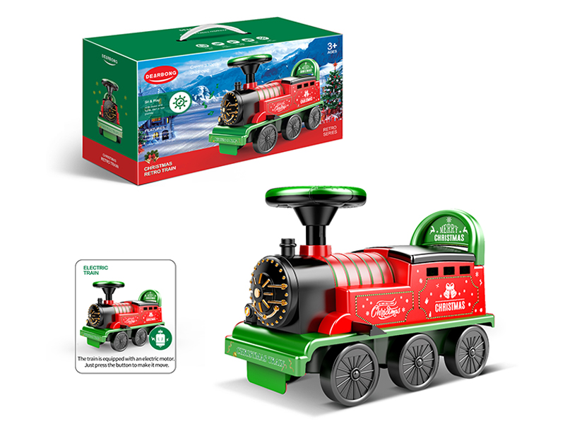 B/O Christmas Train Toy
