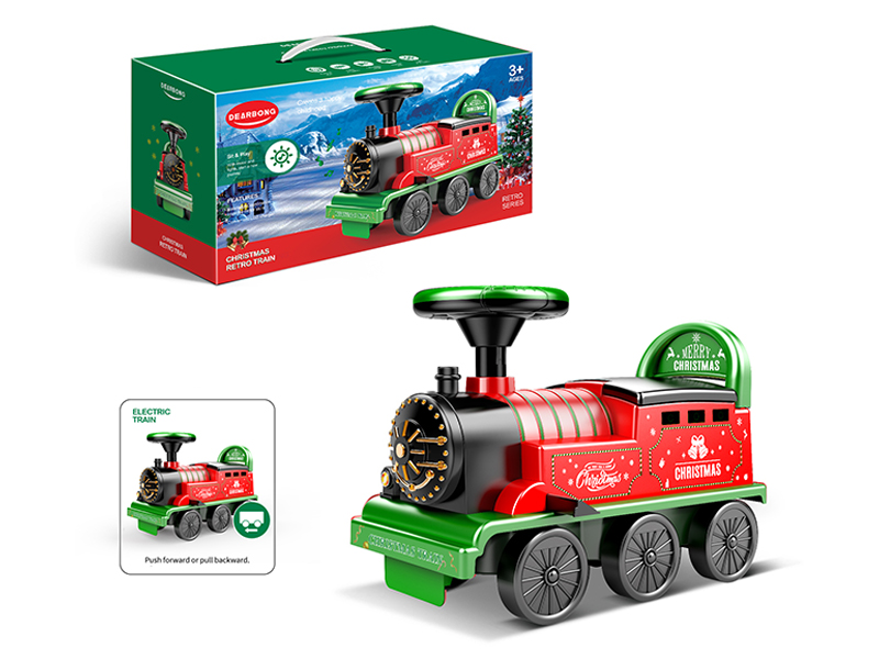 Slide Christmas Train Toy