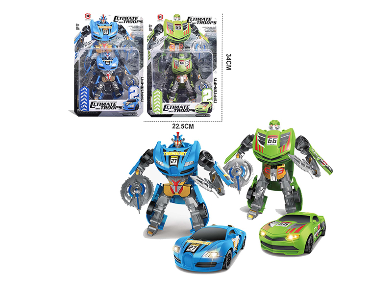 Chevrolet Bugatti Automotive Transformable Robot