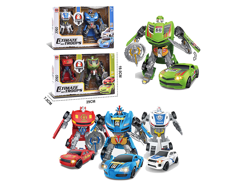 Luxury Car Transformable Robot