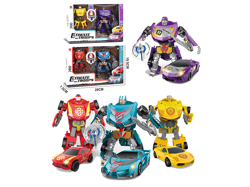 Luxury Car Transformable Robot