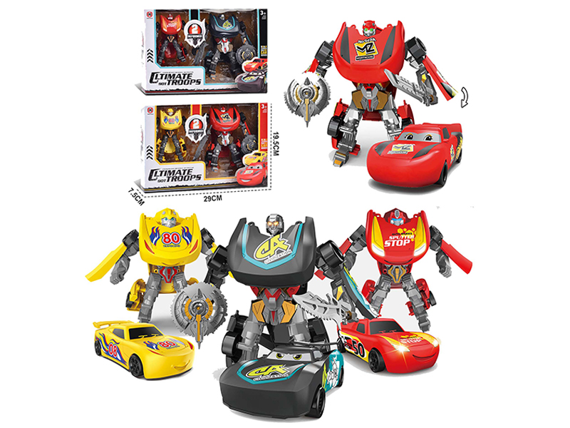 Luxury Car Transformable Robot