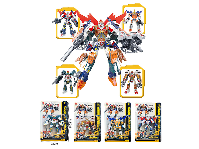 Transformable Robot Splicing Building Blocks