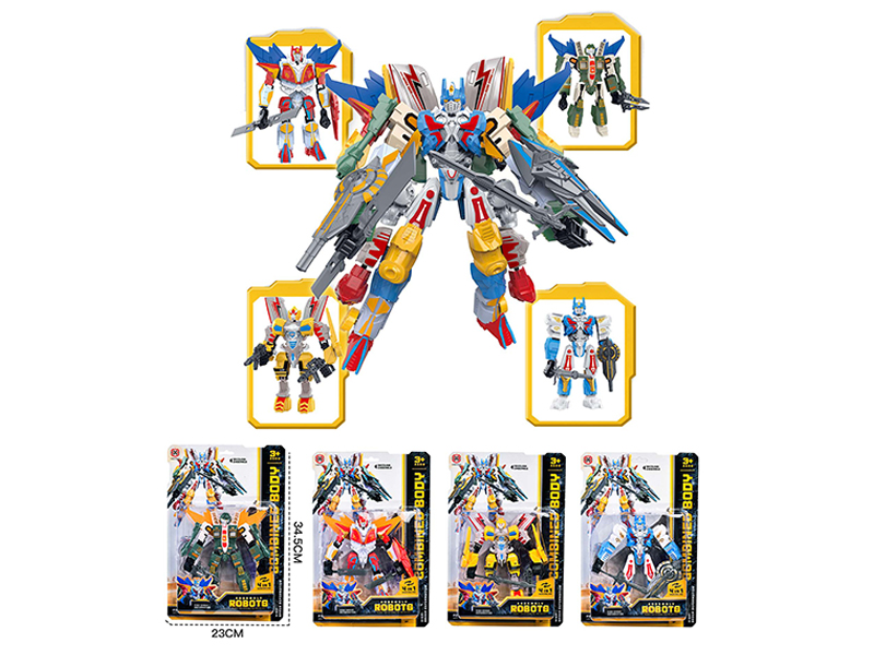 Transformable Robot Splicing Building Blocks