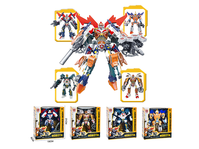 Transformable Robot Splicing Building Blocks