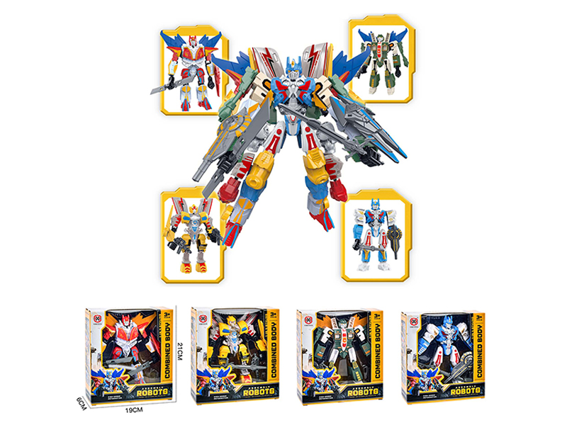 Transformable Robot Splicing Building Blocks