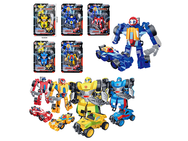 Jeep Equation Car Transformable Robot