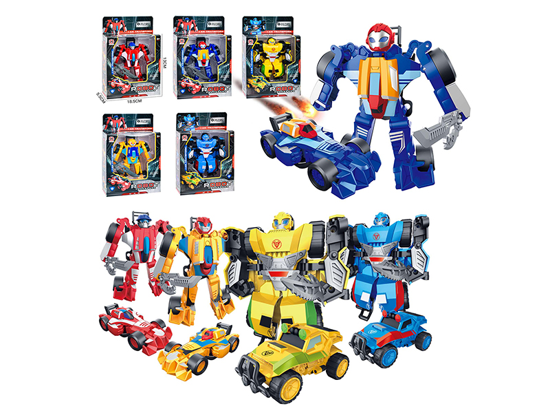 Jeep Equation Car Transformable Robot