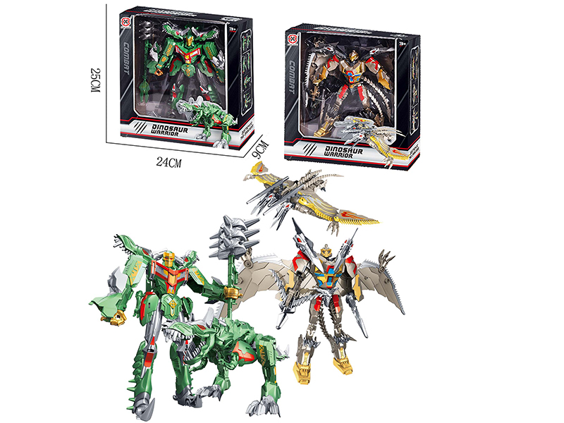 Tyrannosaurus Rex Pterosaur Dinosaur Transformable Robot
