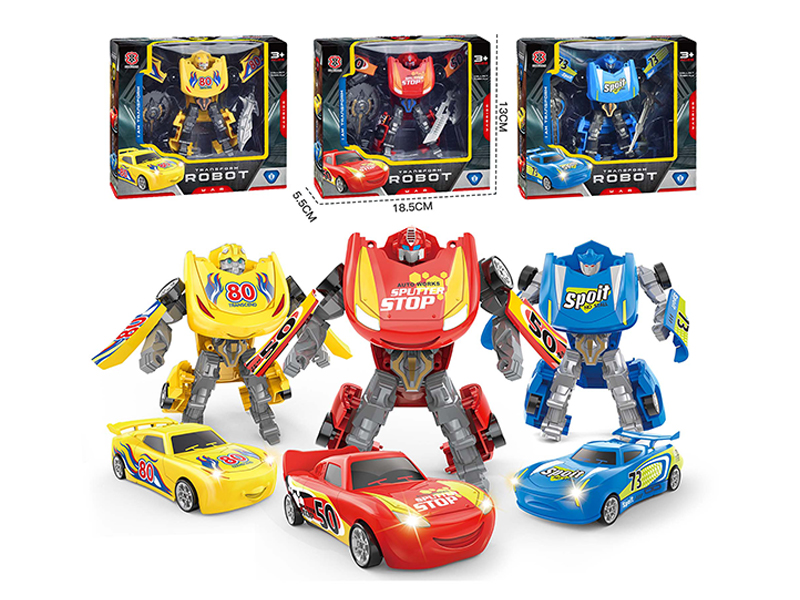 Luxury Racing Car Transformable Robot