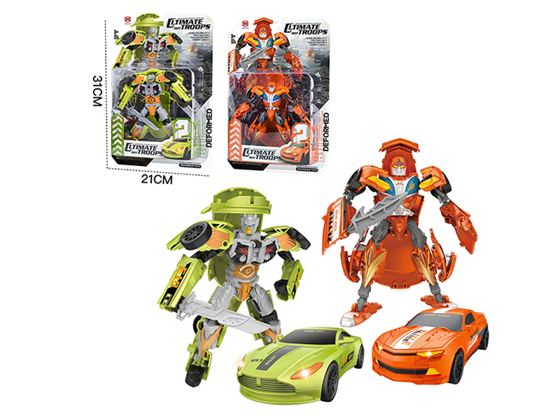 Transformable Robot Luxury Car