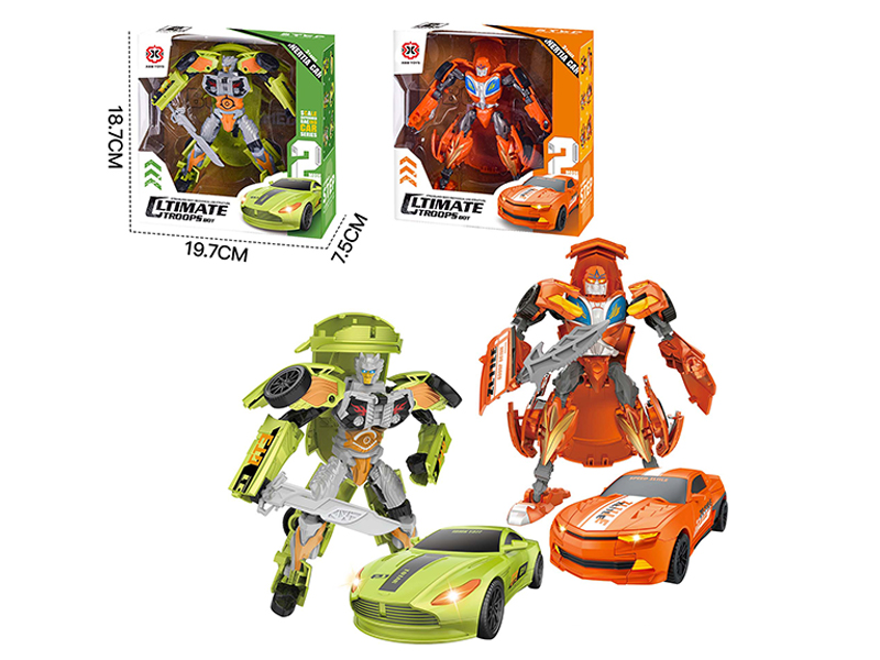 Transformable Robot Luxury Car