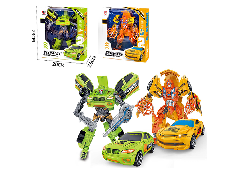 Luxury Car Transformable Robot